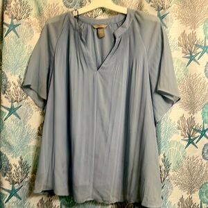 Baby blue extra large H&M top.